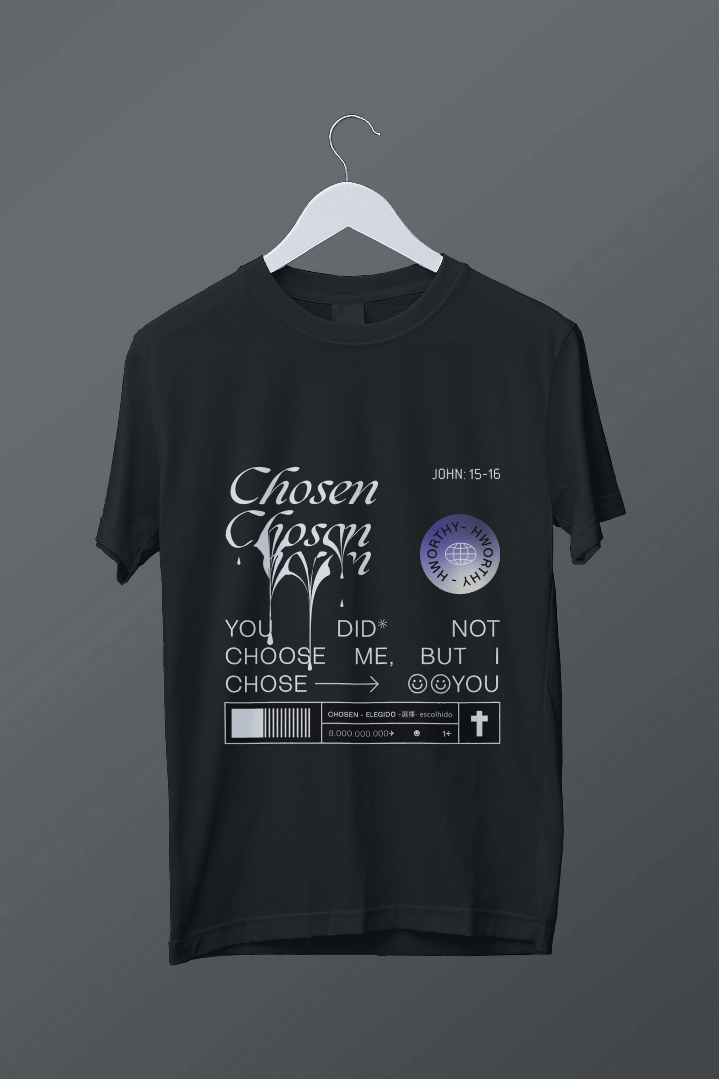 "Chosen" T-Shirt 100% Cotton