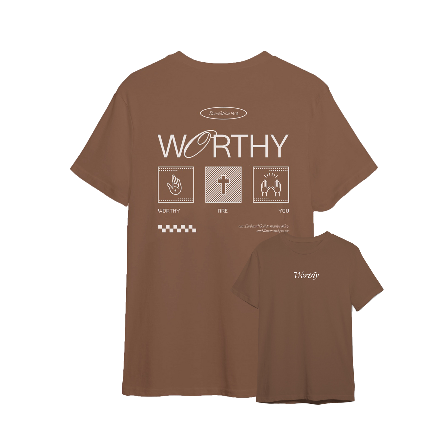 "Worthy" T-Shirt 100% Cotton