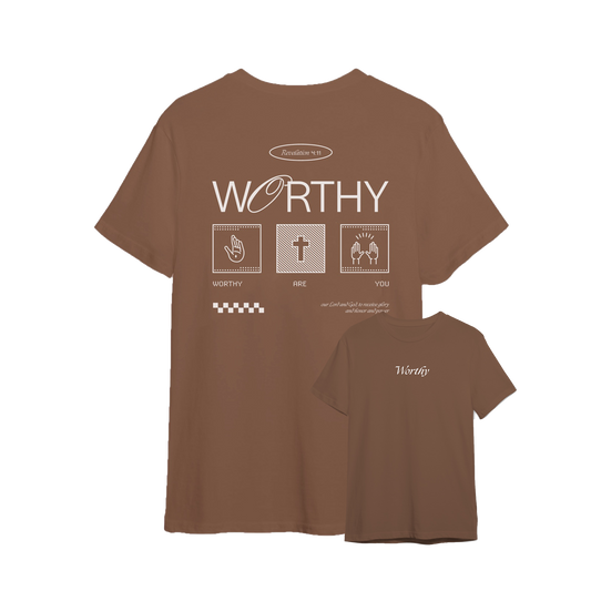 "Worthy" T-Shirt 100% Cotton